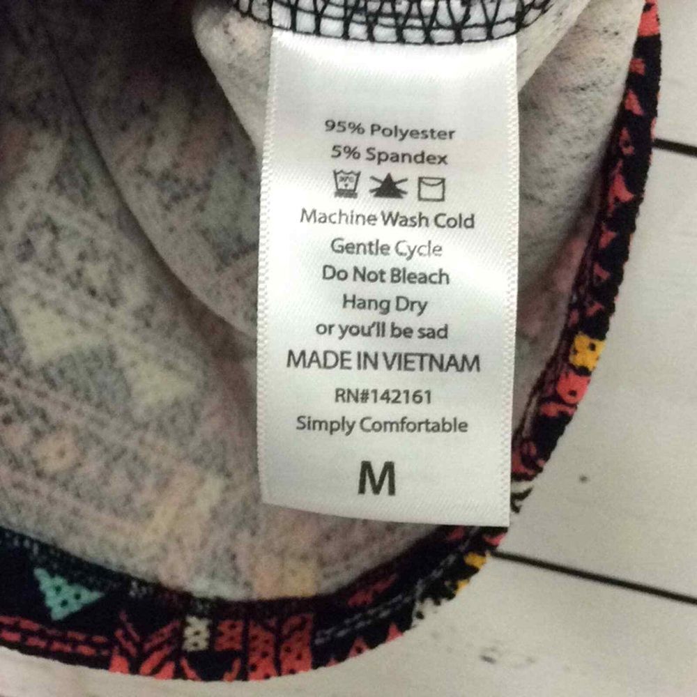 LuLaRoe Cassie skirt geometric print Women's Size M Medium Multicolor - Picture 5 of 6